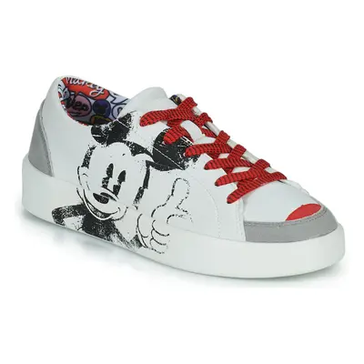 Desigual FANCY MICKEY Rövid szárú edzőcipők Fehér