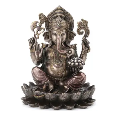 Signes Grimalt Ganesha Gyanta Bronz Szobrok, figurák Arany