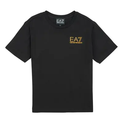 Emporio Armani EA7 CORE ID TSHIRT Rövid ujjú pólók Fekete