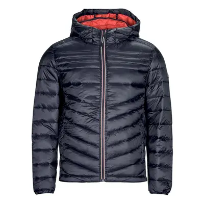 Jack & Jones JJEFLY PUFFER HOOD Steppelt kabátok Tengerész