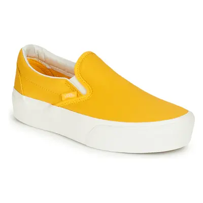 Vans Classic Slip-On Platform Belebújós cipők Citromsárga