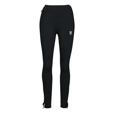 adidas HIGH WAIST LEGGINGS Legging-ek Fekete