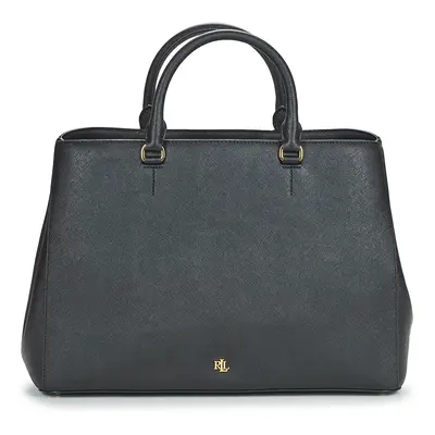 Lauren Ralph Lauren HANNA 37-SATCHEL-LARGE Kézitáskák Fekete