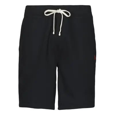 Polo Ralph Lauren SHORT MOLTONE EN COTON LOGO PONY PLAYER Rövidnadrágok Fekete