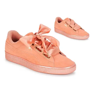 Puma WN SUEDE HEART SATIN.DUSTY Rövid szárú edzőcipők Narancssárga