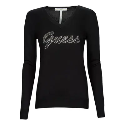 Guess PASCALE VN LS SWTR Pulóverek Fekete