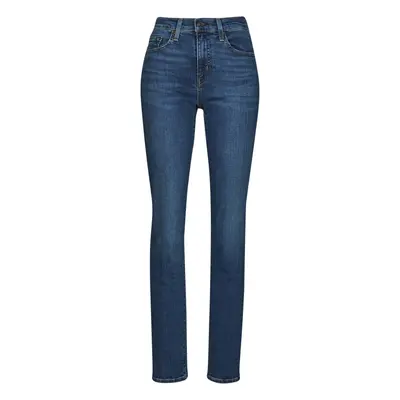 Levis 724 HIGH RISE STRAIGHT Egyenes szárú farmerek Tengerész