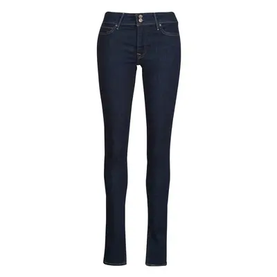 Levis 711 DOUBLE BUTTON Skinny farmerek Tengerész