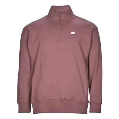 New Balance Athletics 90's 1/4 Zip Mock Sweatshirt Pulóverek Bordó