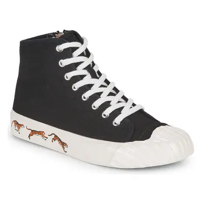 Kenzo KENZOSCHOOL HIGH TOP SNEAKERS Magas szárú edzőcipők Fekete