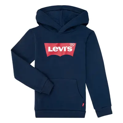 Levis BATWING SCREENPRINT HOODIE Pulóverek Kék