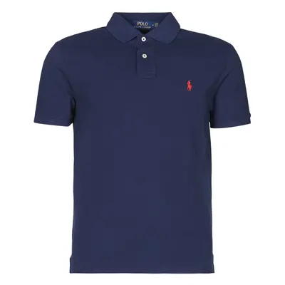 Polo Ralph Lauren POLO AJUSTE DROIT EN COTON BASIC MESH LOGO PONY PLAYER Rövid ujjú galléros p