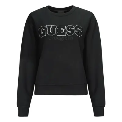 Guess CN EMBELLISHED LOGO Pulóverek Fekete