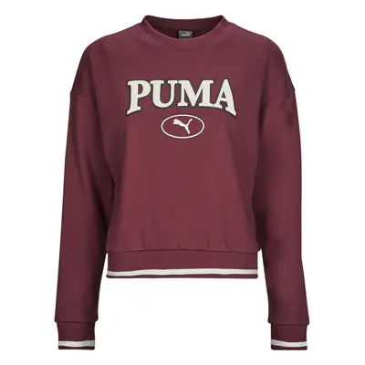 Puma PUMA SQUAD CREW FL Pulóverek Bordó