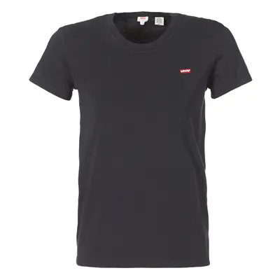 Levis PERFECT TEE Rövid ujjú pólók Fekete