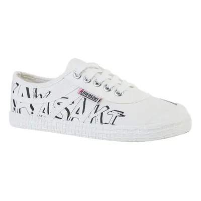 Kawasaki Graffiti Canvas Shoe K202416 1002 White Divat edzőcipők Fehér