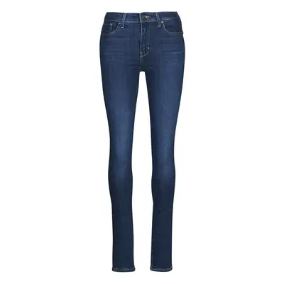 Levis 721 HIGH RISE SKINNY Skinny farmerek Kék