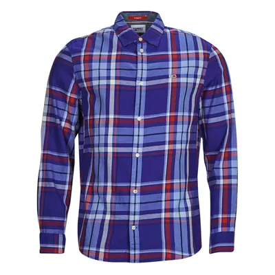 Tommy Jeans TJM CLSC ESSENTIAL CHECK SHIRT Hosszú ujjú ingek Tengerész