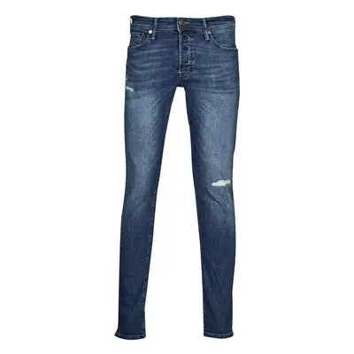 Jack & Jones JJIGLENN JJORIGINAL Slim farmerek Kék