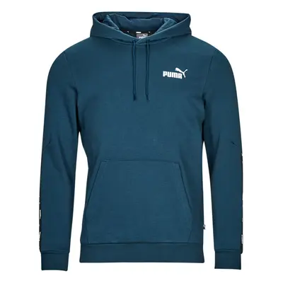 Puma ESS+ TAPE HOODIE Pulóverek Tengerész