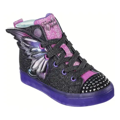 Skechers Twi-lites 2 twinkle wishes Magas szárú edzőcipők Fekete