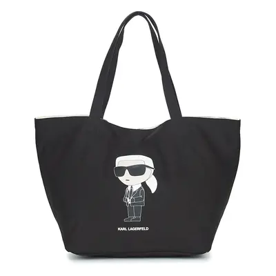 Karl Lagerfeld K/IKONIK 2.0 KARL CANV SHOPPER Bevásárló szatyrok / Bevásárló táskák Fekete