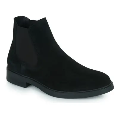 Selected SLHBLAKE SUEDE CHELSEA BOOT Csizmák Fekete