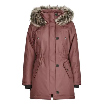 Only ONLIRIS FUR WINTER PARKA CC 2023 OTW Parka kabátok Rózsaszín