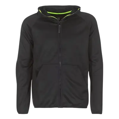 G-Star Raw STRETT SLIM HOODED ZIP THRU SW L/S Pulóverek Fekete