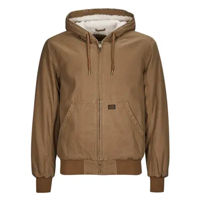 Superdry VINTAGE WORKWEAR HOODED BOMBER Dzsekik Barna