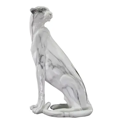 Signes Grimalt Leopard Figura. Szobrok, figurák Fehér