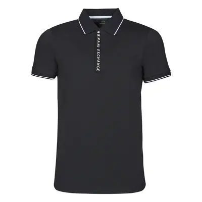 Armani Exchange 8NZF71 Rövid ujjú galléros pólók Tengerész