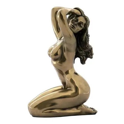 Signes Grimalt Nude Woman Gyanta Bronz Szobrok, figurák Arany