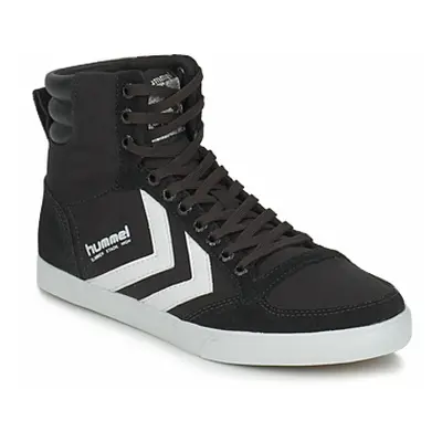 hummel TEN STAR HIGH CANVAS Magas szárú edzőcipők Fekete