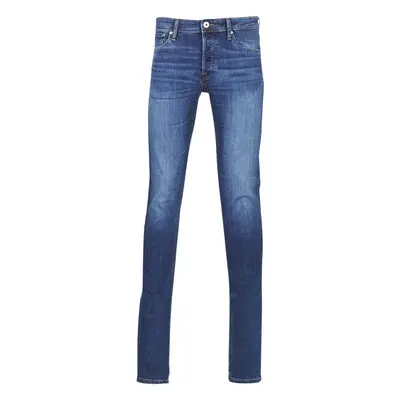 Jack & Jones JJIGLENN Slim farmerek Kék