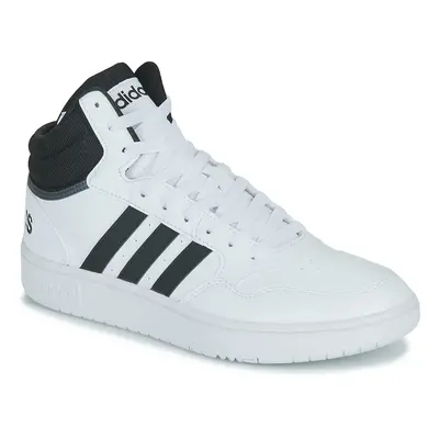 adidas HOOPS 3.0 MID Magas szárú edzőcipők Fehér