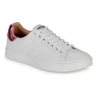 Only ONLSHILO-44 PU CLASSIC SNEAKER Rövid szárú edzőcipők Fehér