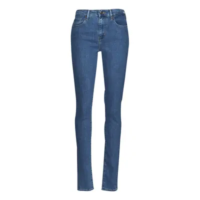 Levis 721 HIGH RISE SKINNY Skinny farmerek Kék