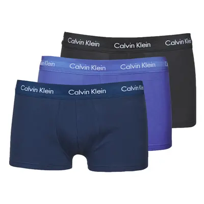 Calvin Klein Jeans RISE TRUNK X3 Boxerek Kék