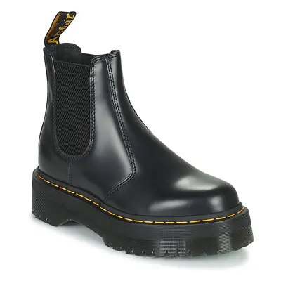 Dr. Martens QUAD POLISHED SMOOTH Csizmák Fekete