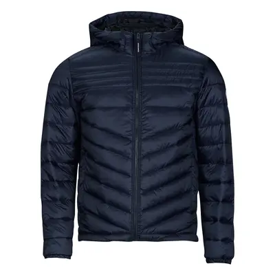 Jack & Jones JJEHERO PUFFER HOOD Steppelt kabátok Tengerész