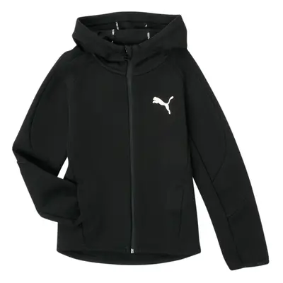 Puma EVOSTRIPE CORE FZ HOODIE Pulóverek Fekete