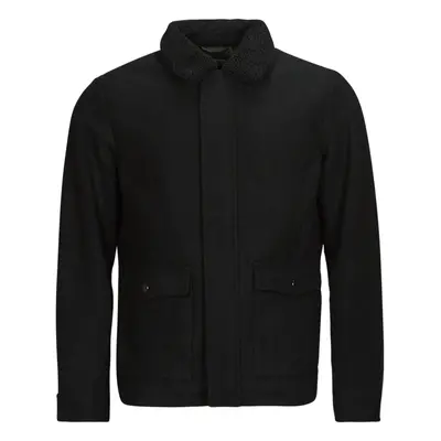 Jack & Jones JJZAC WOOL JACKET Dzsekik Fekete