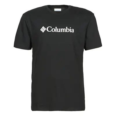 Columbia CSC BASIC LOGO SHORT SLEEVE SHIRT Rövid ujjú pólók Fekete