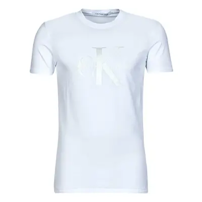 Calvin Klein Jeans MONOLOGO TEE Rövid ujjú pólók Kék