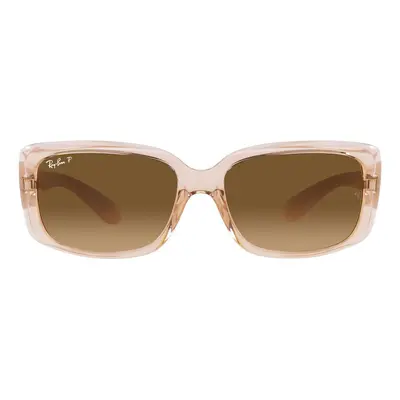 Ray-ban Occhiali da Sole RB4389 6644M2 Polarizzati Napszemüvegek Barna