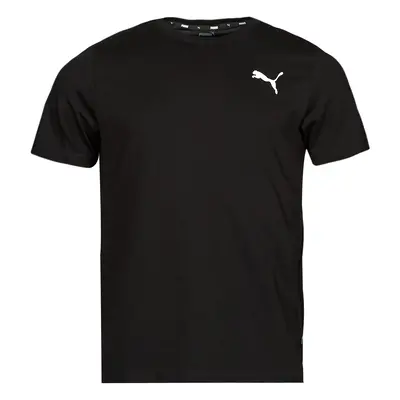 Puma ESS CAT LOGO TEE Rövid ujjú pólók Fekete