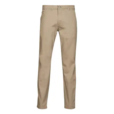 Selected SLHSLIM-NEW MILES 175 FLEX CHINO Chino nadrágok / Carrot nadrágok Bézs