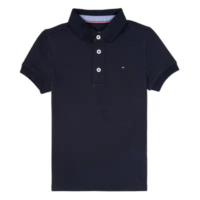 Tommy Hilfiger KB0KB03975 Rövid ujjú galléros pólók Kék