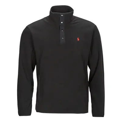 Polo Ralph Lauren SWEAT 1/2 ZIP EN DOUBLE KNIT TECH Pulóverek Fekete